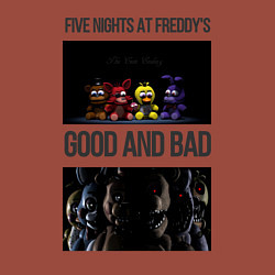 Свитшот хлопковый мужской Freddy good and bad, цвет: кирпичный — фото 2
