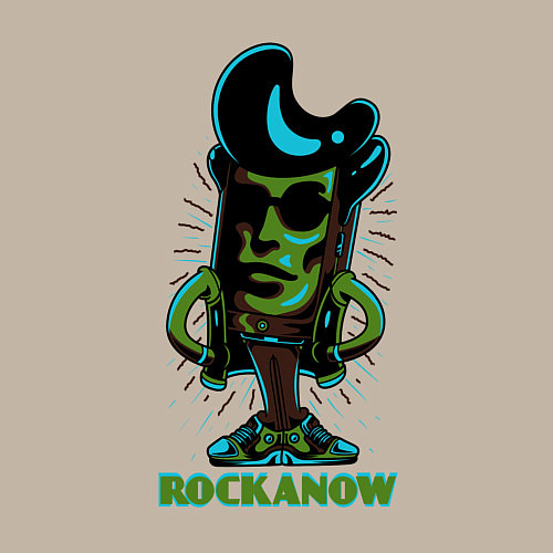 Мужской свитшот Зажигай сейчас / Миндальный – фото 3