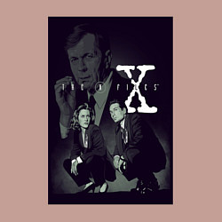 Свитшот хлопковый мужской X poster, цвет: пыльно-розовый — фото 2