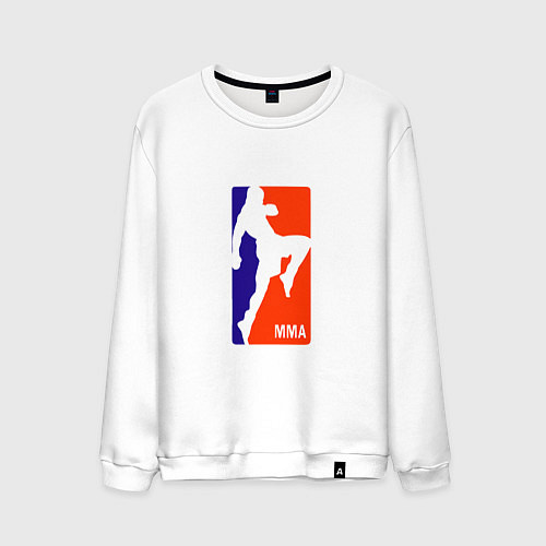 Мужской свитшот MMA - Conor / Белый – фото 1