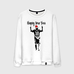 Мужской свитшот Лионель Месси Happy New Year