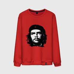 Свитшот хлопковый мужской Ernesto Che Guevara, цвет: красный