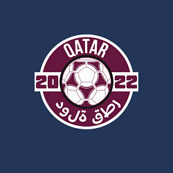 Свитшот хлопковый мужской Катар 2022, цвет: тёмно-синий — фото 2