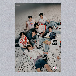 Свитшот хлопковый мужской Stray Kids Maxident, цвет: меланж — фото 2