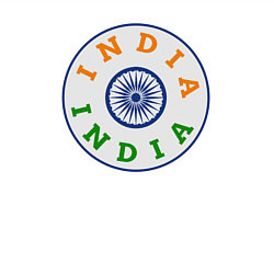 Свитшот хлопковый мужской Индия, цвет: белый — фото 2