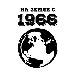 Свитшот хлопковый мужской На Земле с 1966 с краской на светлом, цвет: белый — фото 2