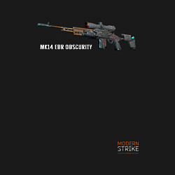 Свитшот хлопковый мужской MK14 EBR OBSCURITY, цвет: черный — фото 2