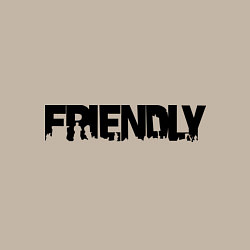 Свитшот хлопковый мужской DayZ: Im friendly, цвет: миндальный — фото 2
