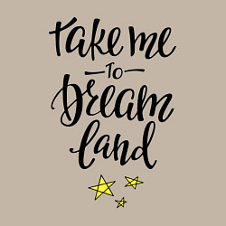 Свитшот хлопковый мужской Dream land, цвет: миндальный — фото 2