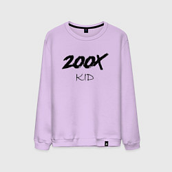 Свитшот хлопковый мужской 200X KID, цвет: лаванда