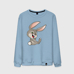 Мужской свитшот Маленький милый кролик