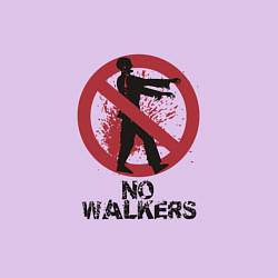 Свитшот хлопковый мужской No walkers, цвет: лаванда — фото 2