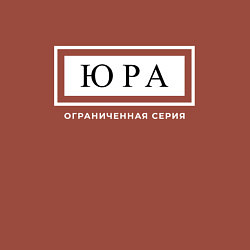 Свитшот хлопковый мужской Имя Юра: ограниченная серия, цвет: кирпичный — фото 2