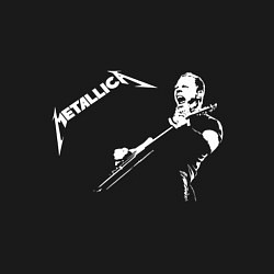 Свитшот хлопковый мужской Metallica rock, цвет: черный — фото 2