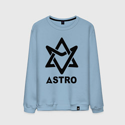 Мужской свитшот Astro black logo