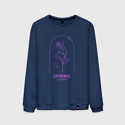 Мужской свитшот Spring Blossom Весеннее Цветение