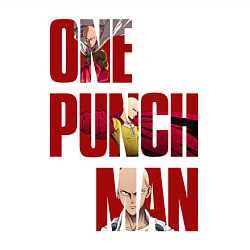 Свитшот хлопковый мужской Ванпанчмен Сайтама, цвет: белый — фото 2