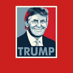 Свитшот хлопковый мужской Trump, цвет: красный — фото 2
