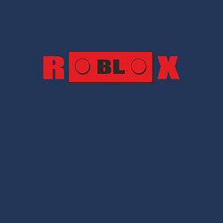 Свитшот хлопковый мужской Roblox деталь, цвет: тёмно-синий — фото 2