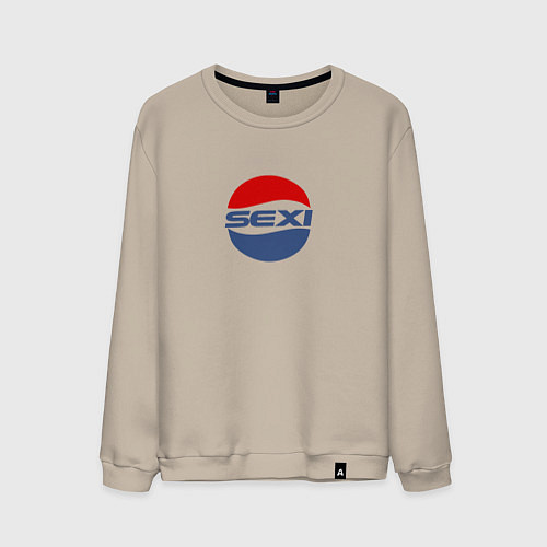 Мужской свитшот Pepsi sexi / Миндальный – фото 1