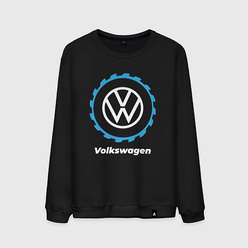 Мужской свитшот Volkswagen в стиле Top Gear / Черный – фото 1