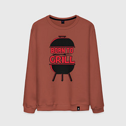 Мужской свитшот Born to grill