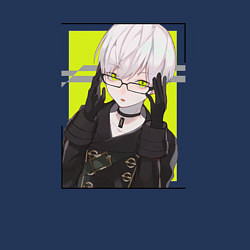 Свитшот хлопковый мужской Андройд 9S, цвет: тёмно-синий — фото 2