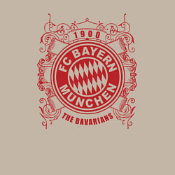Свитшот хлопковый мужской FC Bayern, цвет: миндальный — фото 2