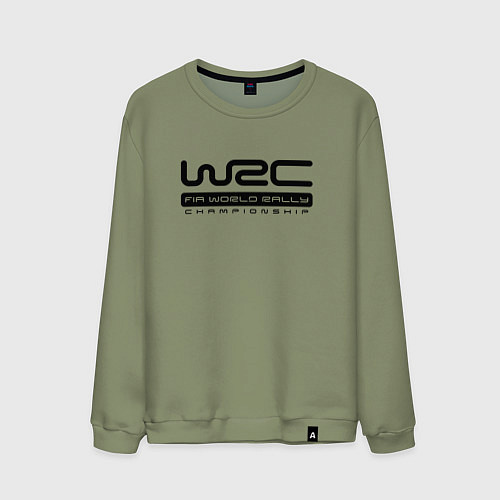 Мужской свитшот Чемпионат мира по ралли / Авокадо – фото 1