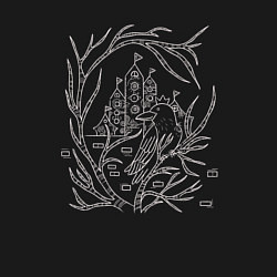 Свитшот хлопковый мужской Принц, цвет: черный — фото 2