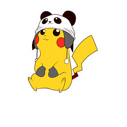 Свитшот хлопковый мужской Pika panda, цвет: белый — фото 2