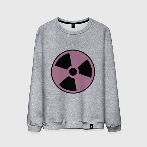 Мужской свитшот Nuclear dander / Меланж – фото 1
