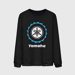 Свитшот хлопковый мужской Yamaha в стиле Top Gear, цвет: черный