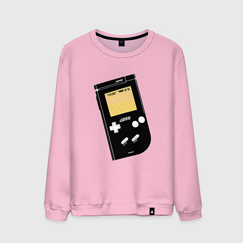 Мужской свитшот Игровая приставка Nintendo / Светло-розовый – фото 1