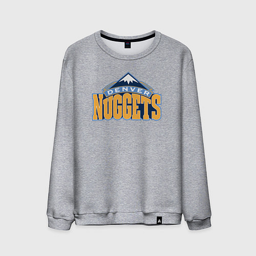 Мужской свитшот Denver Nuggets / Меланж – фото 1