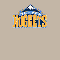 Свитшот хлопковый мужской Denver Nuggets, цвет: миндальный — фото 2