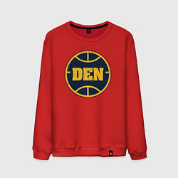 Свитшот хлопковый мужской Den basketball, цвет: красный