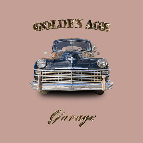 Мужской свитшот Классический автомобиль Chrysler New Yorker / Пыльно-розовый – фото 3