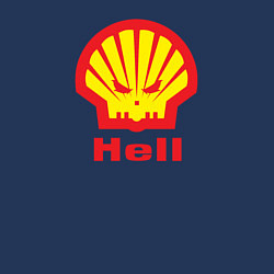 Свитшот хлопковый мужской Hell, цвет: тёмно-синий — фото 2