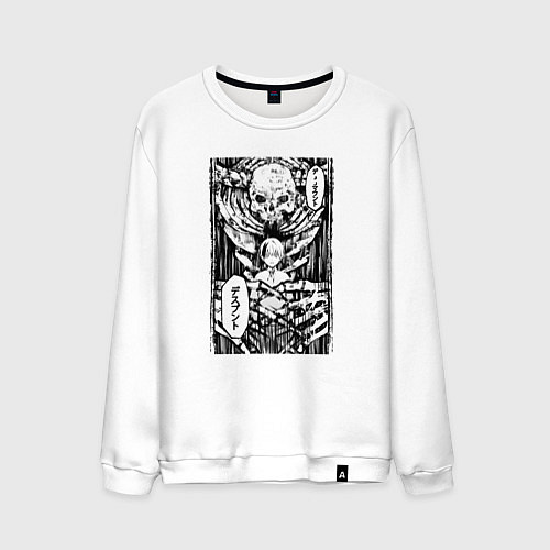 Мужской свитшот Смертельная игра мёртвой горы / Белый – фото 1