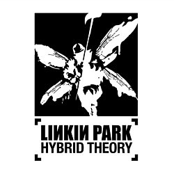 Свитшот хлопковый мужской LP Hybrid Theory, цвет: белый — фото 2