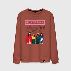 Мужской свитшот Blackpink Lisa Jisoo Jennie Rose