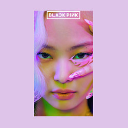 Свитшот хлопковый мужской Jennie Blackpink music, цвет: лаванда — фото 2