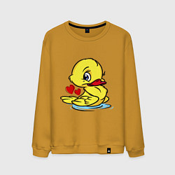 Мужской свитшот Duckling hearts