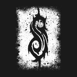 Свитшот хлопковый мужской Slipknot logo, цвет: черный — фото 2