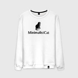 Мужской свитшот Коты MinimalistCat