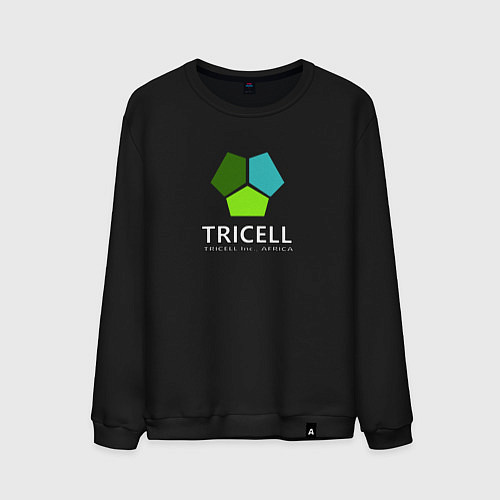 Мужской свитшот Tricell Inc / Черный – фото 1