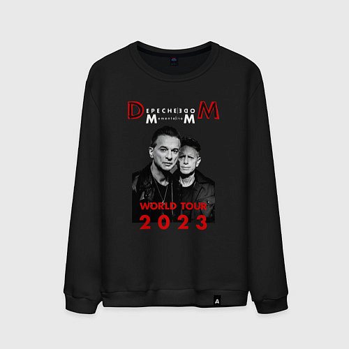 Мужской свитшот Depeche Mode 2023 Memento Mori - Dave & Martin 09 / Черный – фото 1