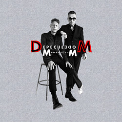 Свитшот хлопковый мужской Depeche Mode - Memento Mori Two of Us, цвет: меланж — фото 2