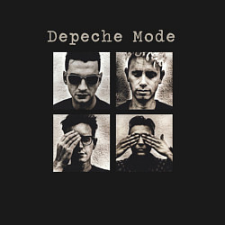 Свитшот хлопковый мужской Depeche Mode - Violator Live 01, цвет: черный — фото 2